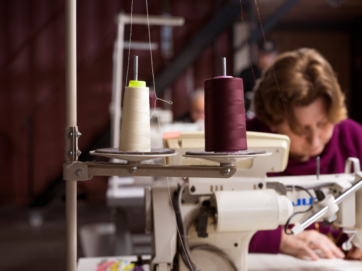 Overzicht van het productieatelier